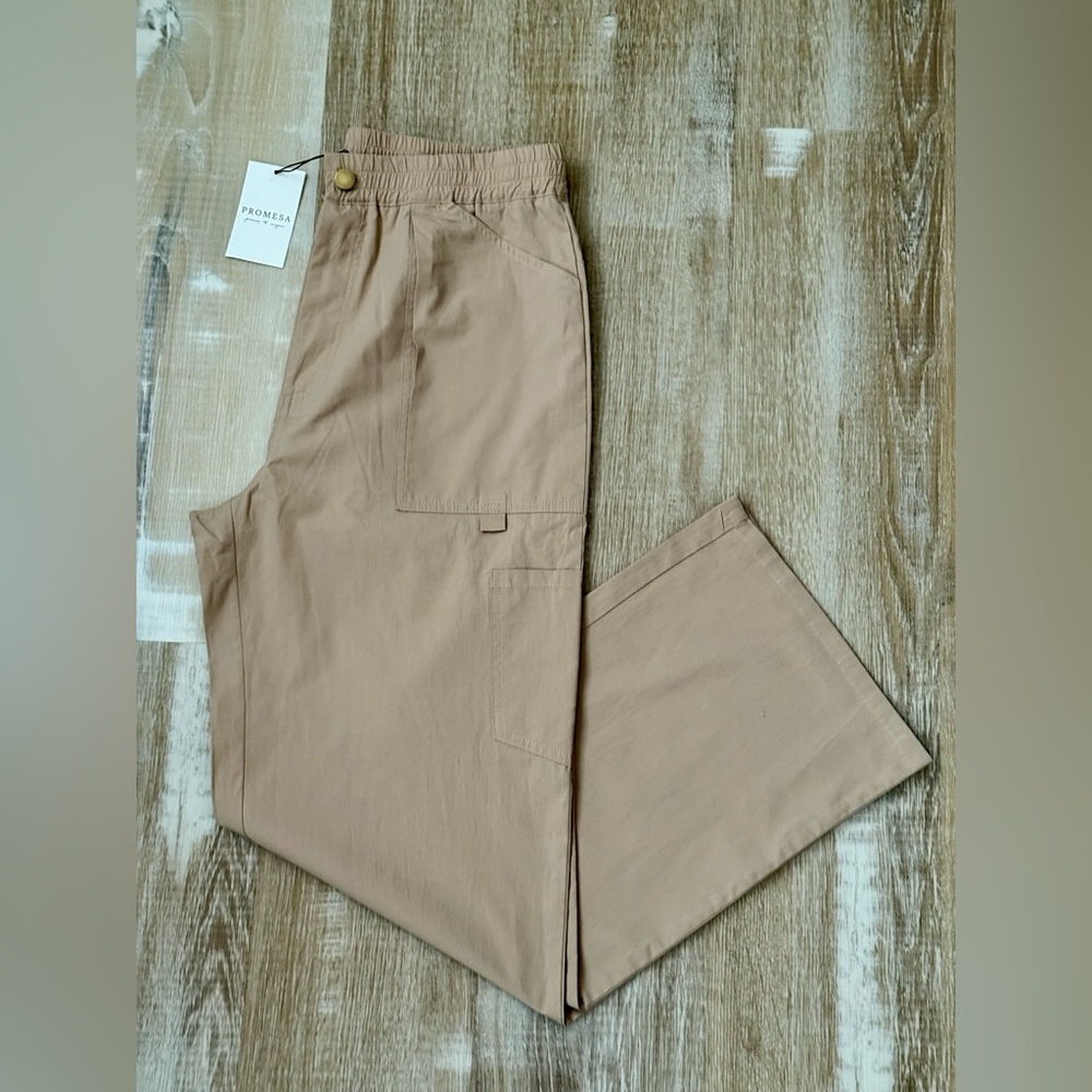 NWT Promesa Wide Leg Khaki Pants